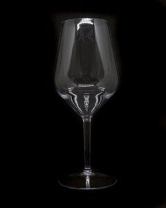 Pahar plastic vin transparent
